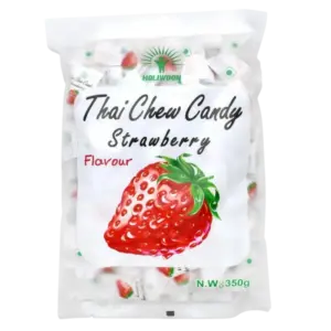 Thai Chew Candy Strawberry - 350g